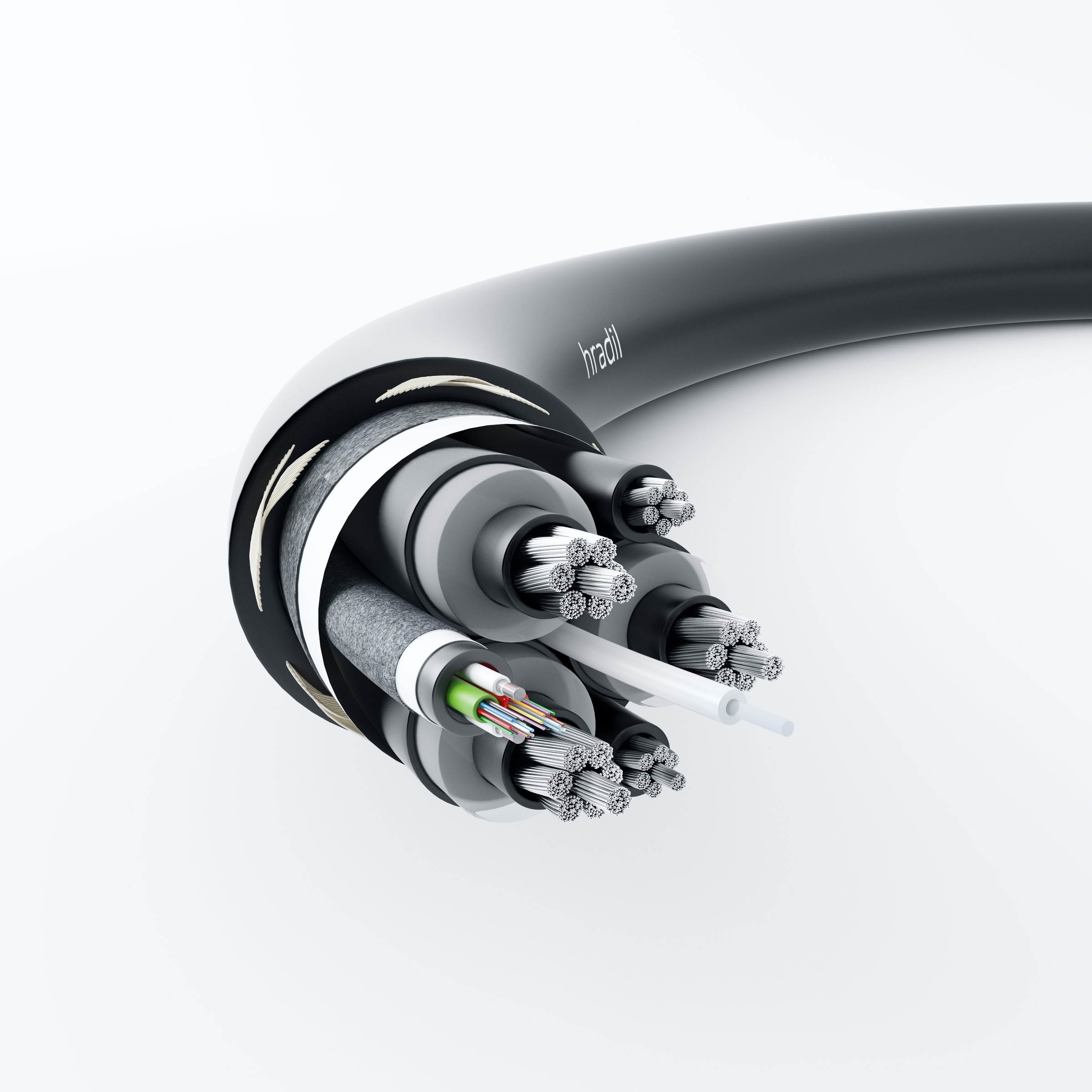 HRADIL High-Endurance Kabel. Trommelbare Leitung 