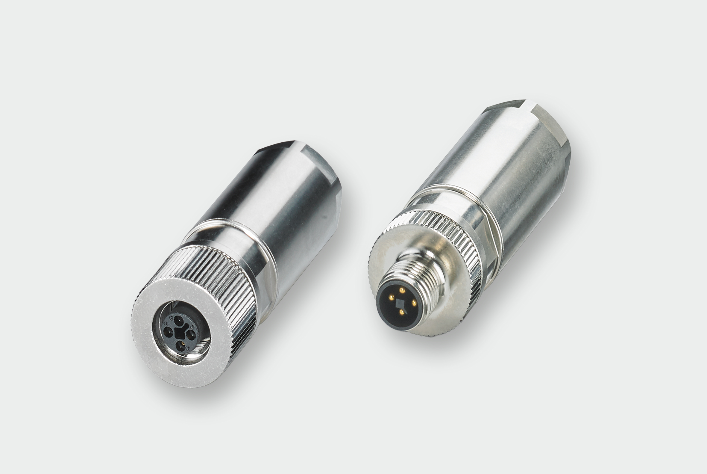 Die neuen LÜTZE M12 Power-Steckverbinder garantieren  Zuverlässigkeit unter rauen Bedingungen