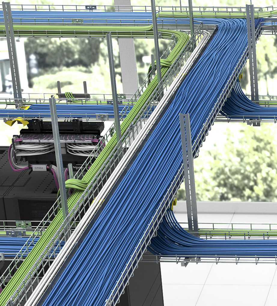 DEFEM-Gitterrinnen für mehr Effizienz und Flexibilität bei der Kabelverlegung (Wibe® Group) 